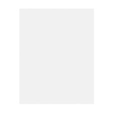 Pacon Peacock Railroad Board, 22" x 28", 4-Ply, White, Carton Of 100 Sheets, PAC104225