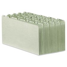 Pendaflex Top Tab A-Z File Guides, 1/5-Cut Top Tab, A to Z, 8.5 x 14, Gray, 25/Set