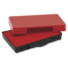 Trodat Professional Replacement Ink Pad for Trodat Custom Self-Inking Stamps, 1" x 1.63", Red