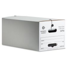 Business Source Heavy Duty Letter Size Storage Box