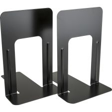 Business Source Heavy-gauge Steel Book Supports - 8.50"x9"x 6" Depth - Desktop - Non-skid Base, Scratch Resistant, Stain Resistant - 42551