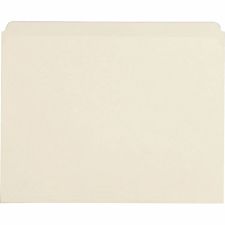 Business Source Straight Tab Cut Letter Recycled Top Tab File Folder