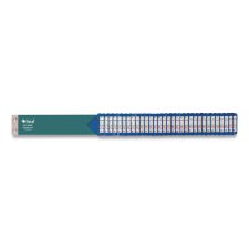 C-Line Heavy-Duty Indexed Sorter, 31 Dividers, Alpha/Numeric/Month/Date/Day Index, Letter Size, Blue Frame