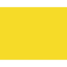 Pacon Peacock 100% Recycled Railroad Board, 22" x 28", 4-Ply, Lemon Yellow, Carton Of 25 Sheets