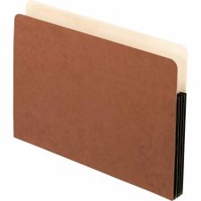 Pendaflex Smart Shield File Pockets, Letter Size, Redrope, 3 1/2" Expansion