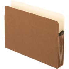 Pendaflex Smart Shield File Pockets, Letter Size, Redrope, 5 1/4" Expansion
