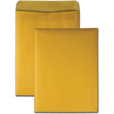 Quality Park Redi-Seal Catalog Envelopes, 9" x 12", 100% Recycled, Brown Kraft, Pack Of 100