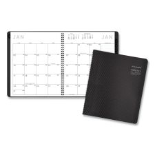 AT-A-GLANCE Contemporary Monthly Planner, Premium Paper, 11 x 9, Graphite Cover, 12-Month (Jan to Dec): 2026