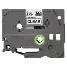 Brother TZe-121 Black-On-Clear Tape, 0.38" x 26.2'