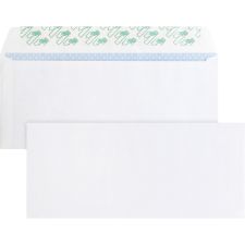 Business Source Regular Tint Peel/Seal Envelopes - Business - #10 - 9 1/2" Width x 4 1/8" Length - 24 lb - Peel & Seal - White - Wove - 500 / Box