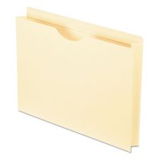 Pendaflex Smart Shield Reinforced File Jackets, Straight Tab, Letter Size, Manila, 50/Box