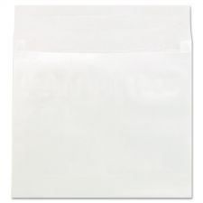 Universal Deluxe Tyvek Expansion Envelopes, Open-Side, 4" Capacity, #15 1/2, Square Flap, Self-Adhesive Closure, 12 x 16, White, 50/CT