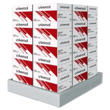 Universal Legal Size Copy Paper, 92 Bright, 20 lb Bond Weight, 8.5 x 14, White, 500 Sheets/Ream, 10 Reams/Carton, 30 Cartons/Pallet