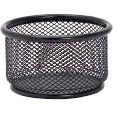 Lorell Mesh Wire Pencil Cup Holder - LLR84150