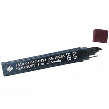 SKILCRAFT Lead Refills, 0.5 mm, 12 Leads Per Tube (AbilityOne 7510-01-317-6421)