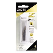 X-ACTO Z Series #11 Replacement Blades, 5/Pack