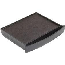 Xstamper 40150 Self-Inking Line Datr Replcmnt Pads - 1 Each - Black Ink