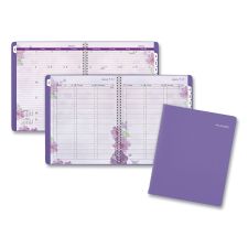 AT-A-GLANCE Beautiful Day Weekly/Monthly Planner, Vertical-Column Format, 11 x 8.5, Purple Cover, 13-Month: Jan 2026 to Jan 2027