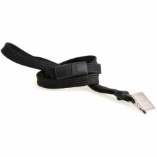 Baumgartens Safety Breakaway Lanyard, 36" Long, Black, Pack Of 12