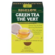Bigelow Green Tea Pods, 1.90 oz, 18/Box