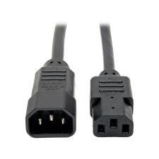 Eaton Tripp Lite Series PDU Power Cord, C13 to C14 - 13A, 250V, 16 AWG, 6 ft. (1.83 m), Black