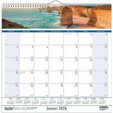 House of Doolittle Coastlines Monthly Wall Calendar