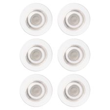 Quartet Glass Magnets - Large - 6 / Pack - Clear