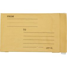 SKILCRAFT Kraft Lightweight Cushioned Mailers, 8 1/2" x 12", Kraft, Pack Of 100 (AbilityOne 8105-00-117-9869)