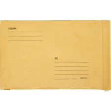 SKILCRAFT Lightweight Paper-Cushioned Mailers, 9 1/2" x 14 1/2", Kraft, Pack Of 100 (AbilityOne 8105-00-281-1168)