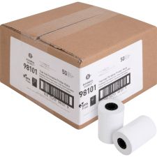 Business Source Receipt Paper, 2 1/4" x 55', FSC Certified, Carton Of 50 Rolls