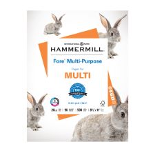 Hammermill Fore Multi-Use Printer & Copy Paper, White, Letter (8.5" x 11"), 500 Sheets Per Ream, 20 Lb