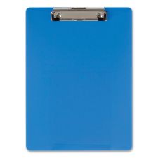 Officemate Recycled Plastic Clipboard, Holds 8.5 x 11 Sheets, Blue