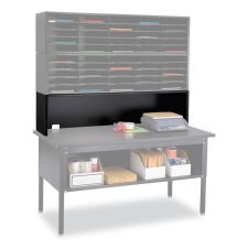 Safco E-Z Sort Riser, 57.5 x 13 x 14, Black