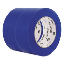 Universal Premium Blue Masking Tape with UV Resistance, 3" Core, 48 mm x 54.8 m, Blue, 2/Pack