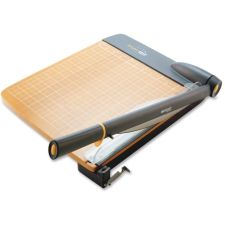 Westcott Trim Air Wood Guillotine Paper Trimmer - Cuts 30Sheet - 18" Cutting - 3.5"x14.3"x 26.6" Depth - 15108