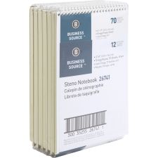 Business Source Steno Notebook - BSN26741PK