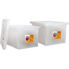 Lorell Stacking File Boxes - LLR68925BD