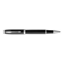 Parker IM Premium Rollerball Pen, Stick, Fine 0.7 mm, Black Ink, Black/Chrome Barrel