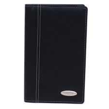 Samsonite Vinyl Business Card Case, Holds 72, 4 1/2" x 1 3/8" x 7 7/8", Black