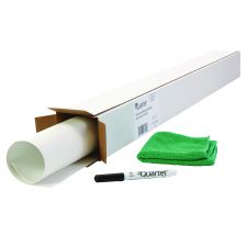 Quartet Anywhere Repositionable Dry-Erase Surface, Laminate Film, 24" x 36", White