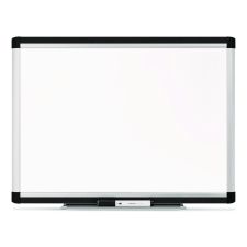 U Brands PINIT Magnetic Dry Erase Board, 24" x 18" (Actual Size: 23" x 17"), White Surface, Satin Aluminum Frame