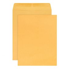 10" x 13" Manila Catalog Envelopes, Gummed Seal, Brown Kraft, Box Of 250