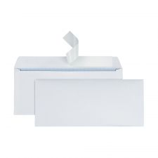 #10 Security Envelopes, 4-1/8" x 9-1/2", Clean Seal, White, Box Of 500