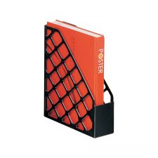 30% Recycled Mesh Plastic Magazine File, Standard, Black