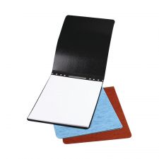 ACCO Presstex Top-Bound Report Binder, 4-1/4" CC, 8-1/2" x 11", 60% Recycled, Black, Pack Of 2