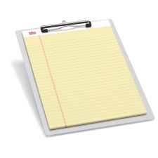 Aluminum Clipboard, 9" x 12-1/2", Silver