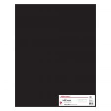 Foam Board, 20" x 30", Black, Pack Of 2