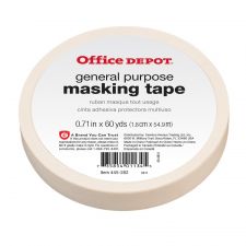 General-Purpose Masking Tape, 0.71" x 60 Yd.