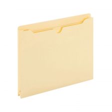 Manila File Jackets, 1" Expansion, 8 1/2" x 11", Box of 50 File Jackets