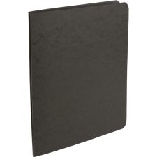 Pressboard Side-Bound Report Binders With Fasteners, 60% Recycled, Black, Pack Of 10